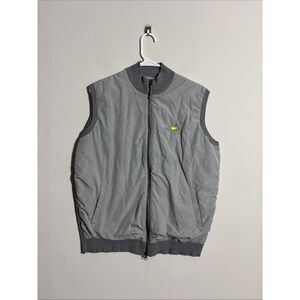 Men’s Masters Exclusively Designed by Peter Millar Crown Gray Sweater Vest Sz L